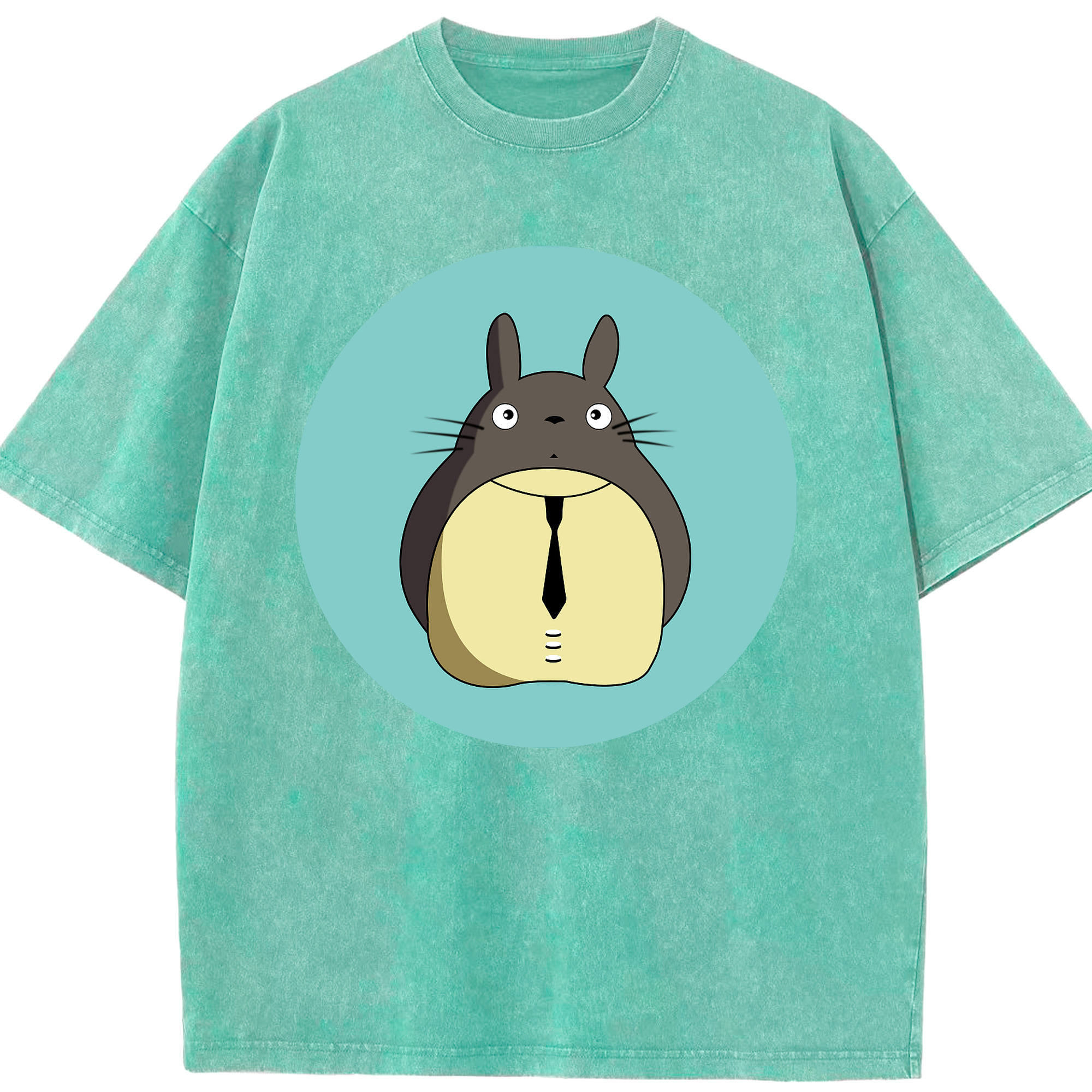 （画像用） となりのトトロ 草壁メイ 草壁サツキ My Neighbor Totoro Satsuki Kusakabe Mei Kusakabe 綿100% ヴィンテージ風 半袖Tシャツ（フロントプリント）